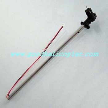 dfd-f161 helicopter parts tail big boom + tail motor + tail motor deck - Click Image to Close
